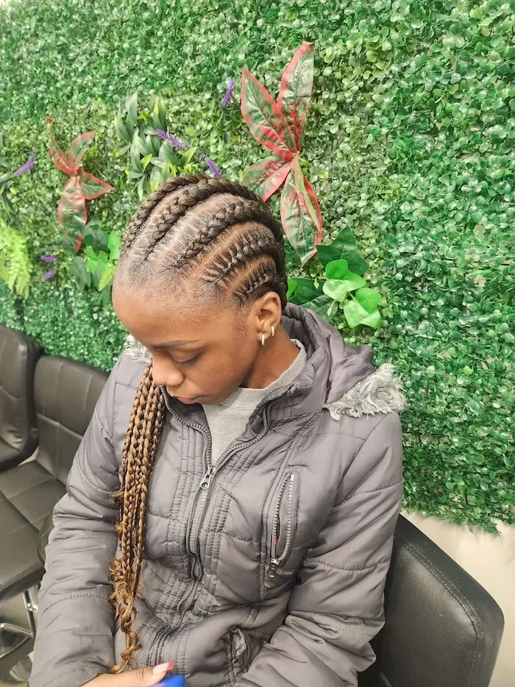 Traditional & Stitch Cornrows