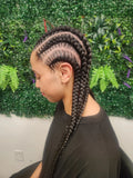 Traditional & Stitch Cornrows