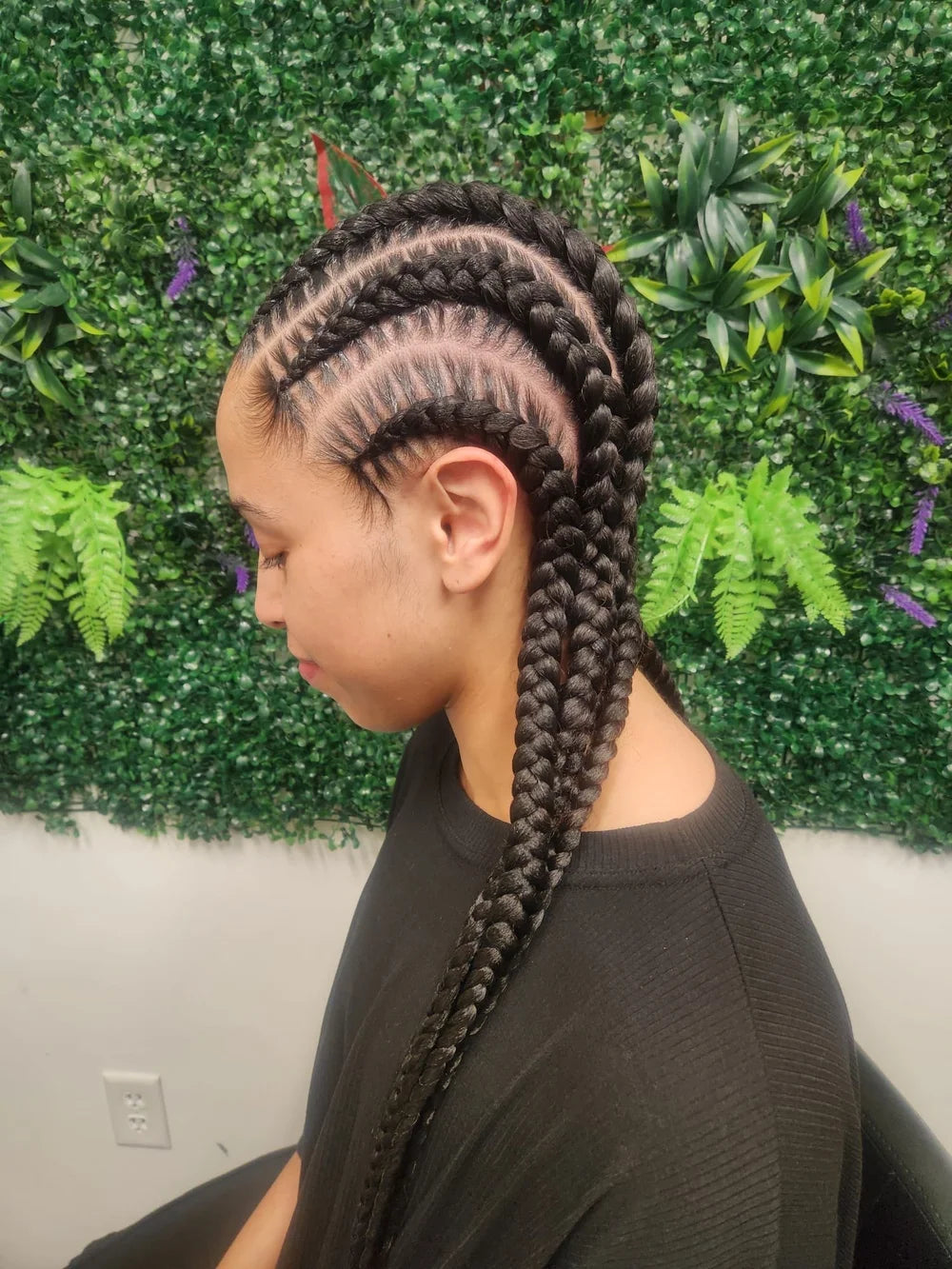 Traditional & Stitch Cornrows
