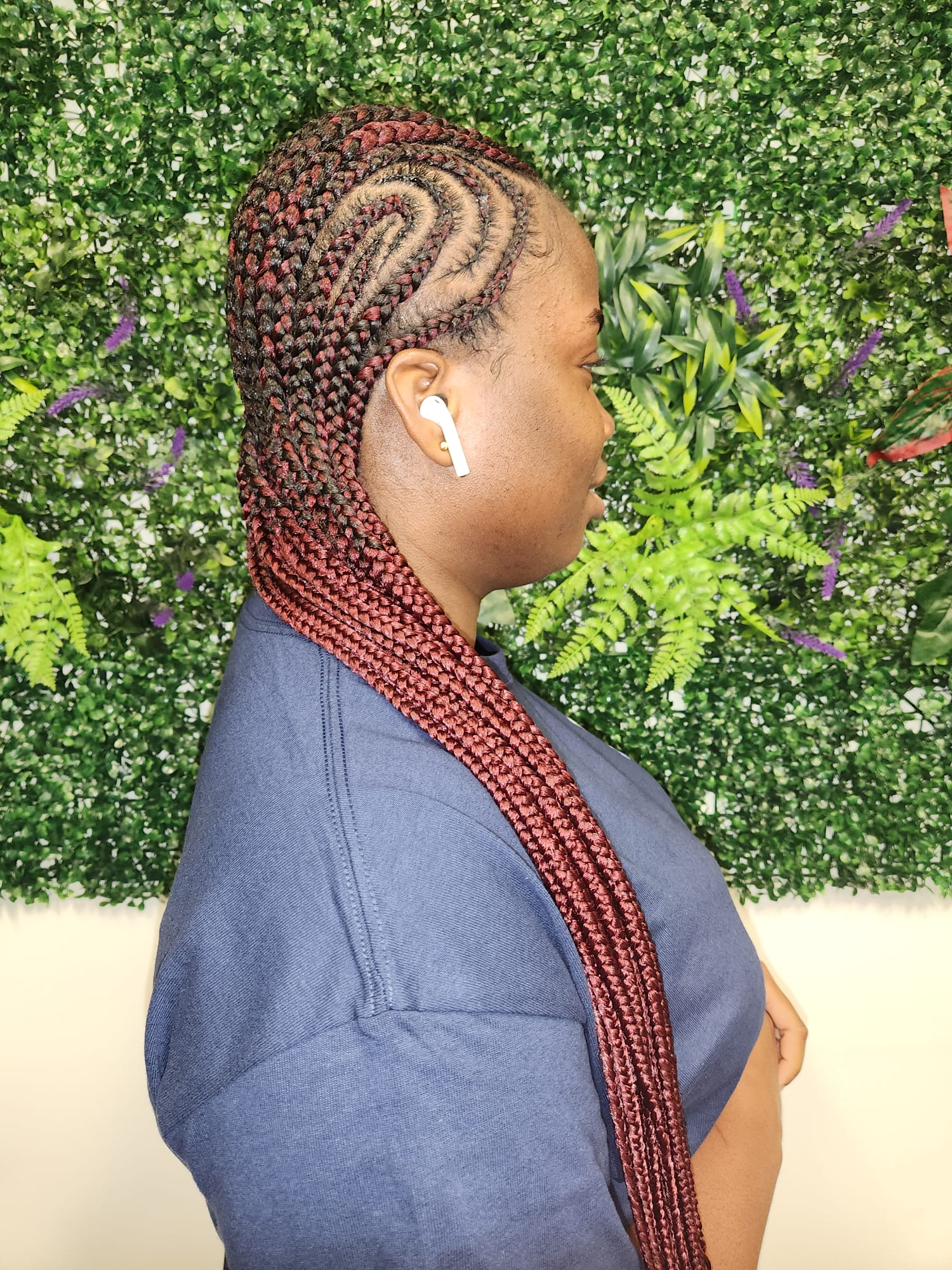 Feeding Cornrows/Lemonade Braids