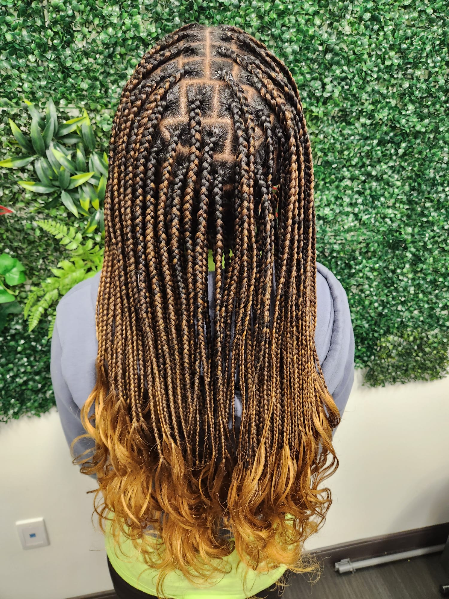French Curl Braids
