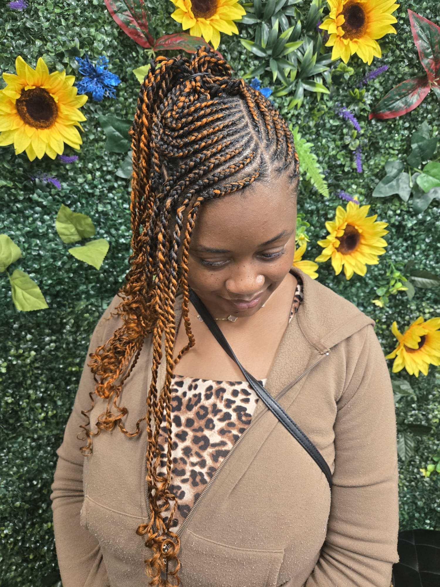 Feeding Cornrows/Lemonade Braids