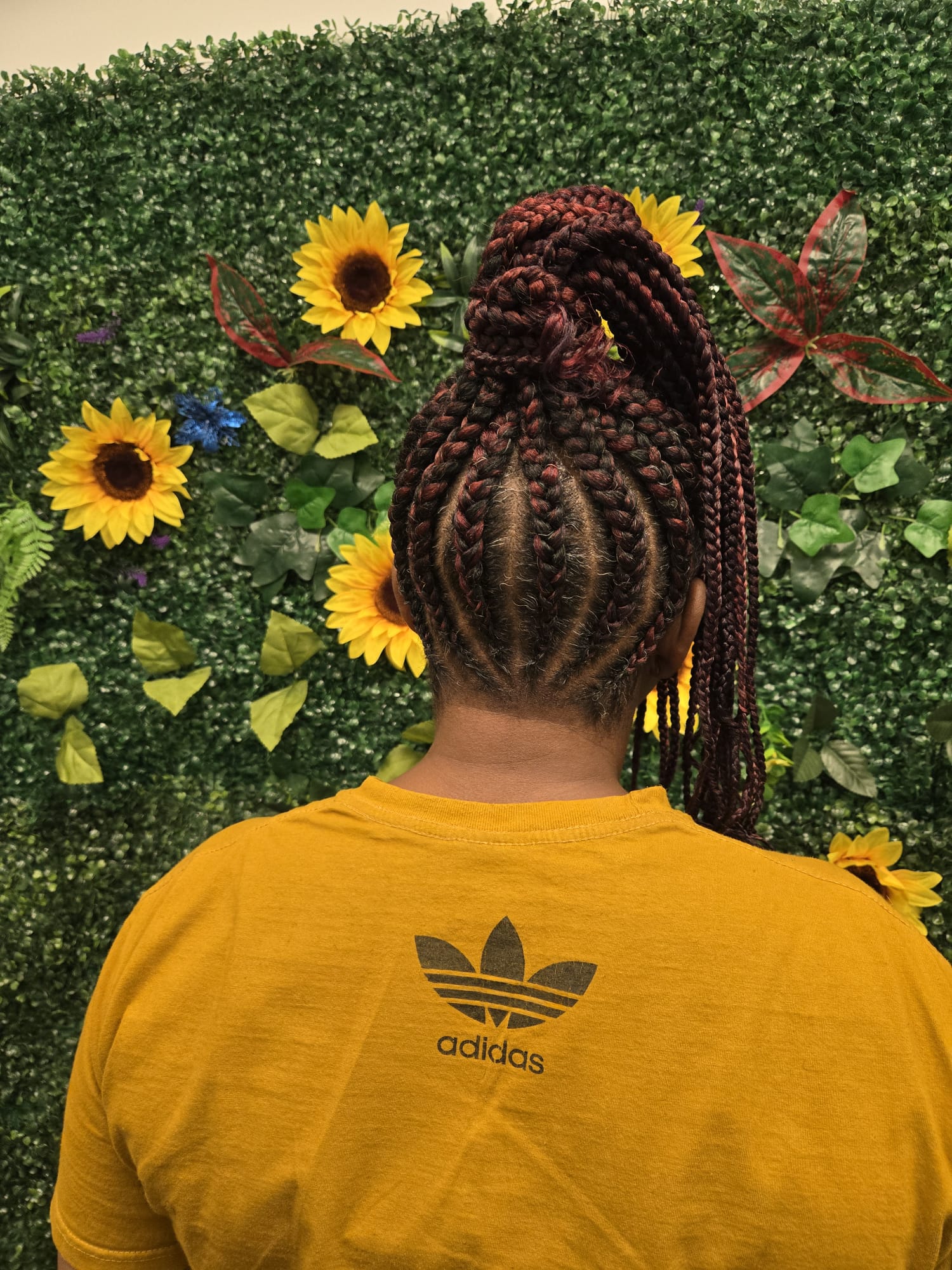 Feeding Cornrows/Lemonade Braids