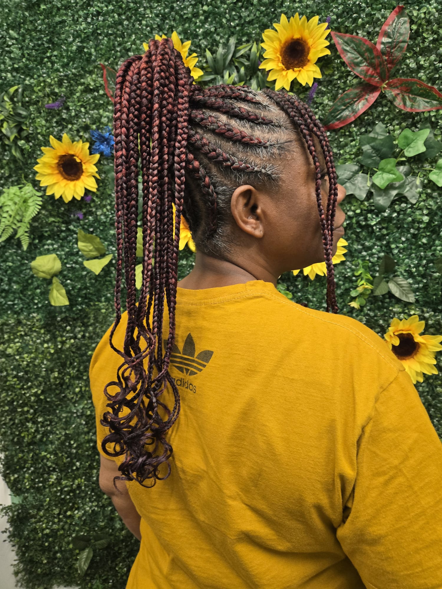 Feeding Cornrows/Lemonade Braids