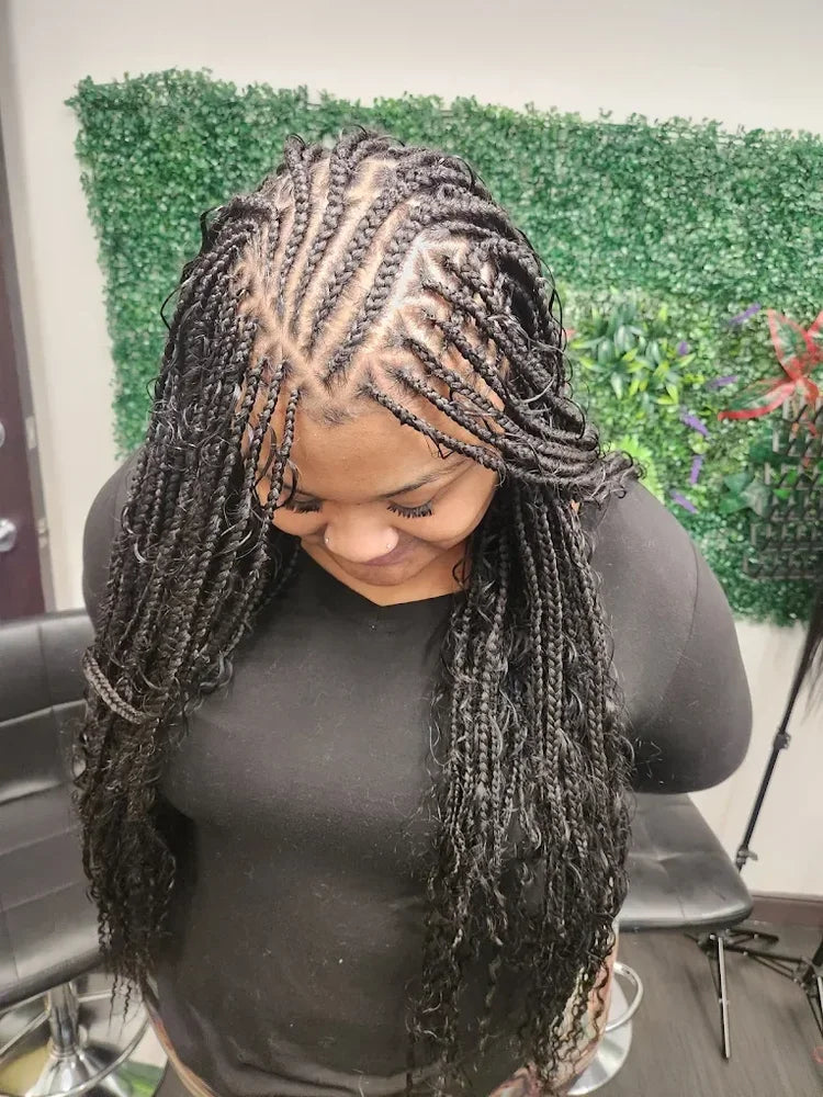 Fulani/Feeding Braids